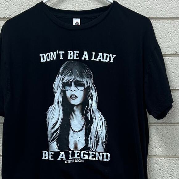 Stevie Nicks Be a Legend Black Band Tee size L - Picture 6 of 8